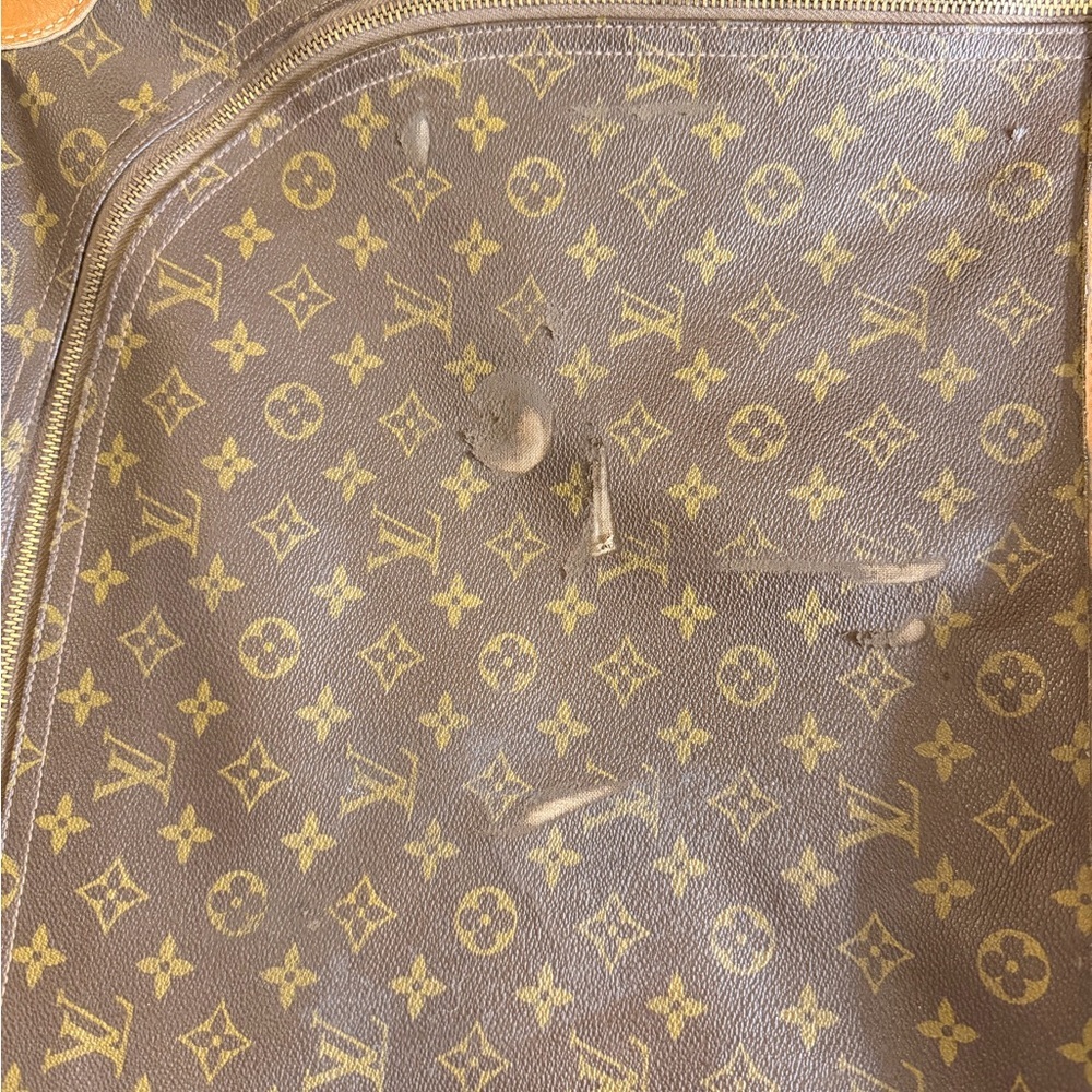 Louis Vuitton Monogram Canvas Travel Garment Bag in Brown and Tan - Picture 5 of 10